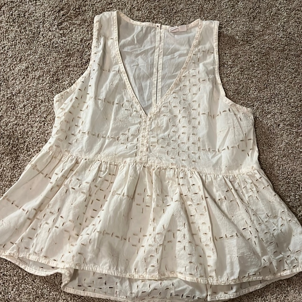 Melrose and Market Eyelet Tank